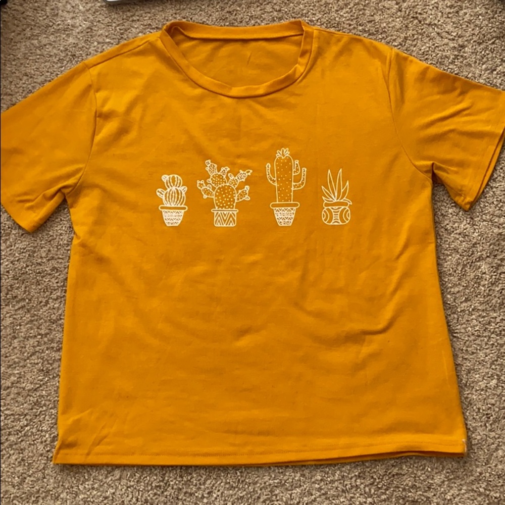 Yellow T-shirt